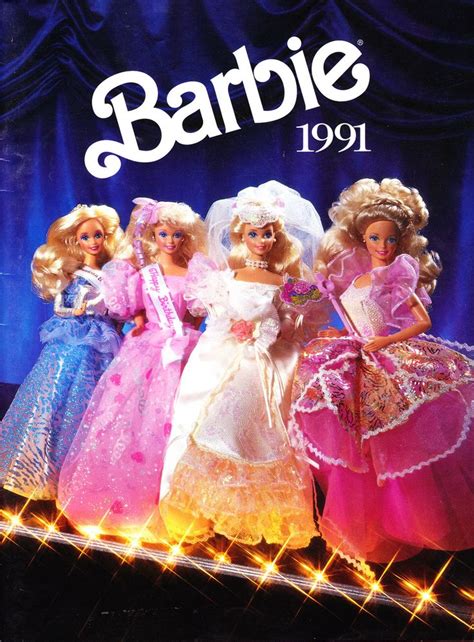 1991 barbies|barbie 1991 dolls.